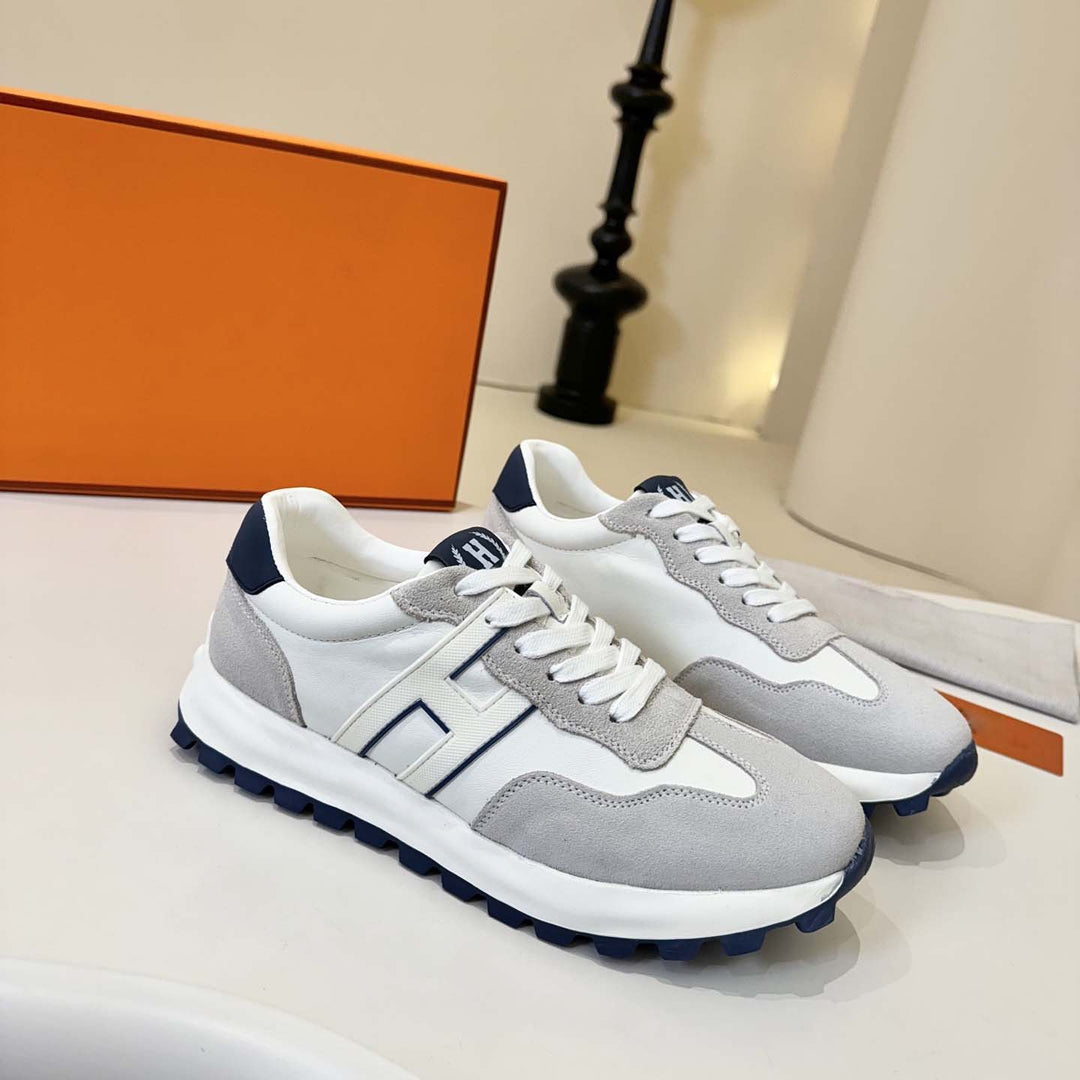 Damen Modische Sneakers mit dämpfender Sohle und hochwertiger Wildleder-Design von EB