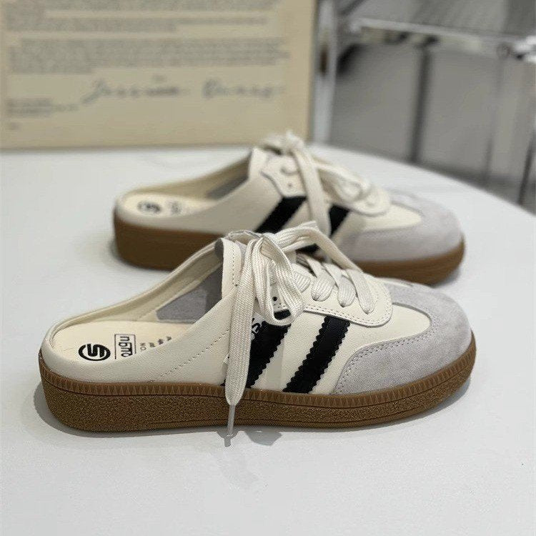 Damen Komfortable Slip-On Sneaker mit modischen Akzenten EB