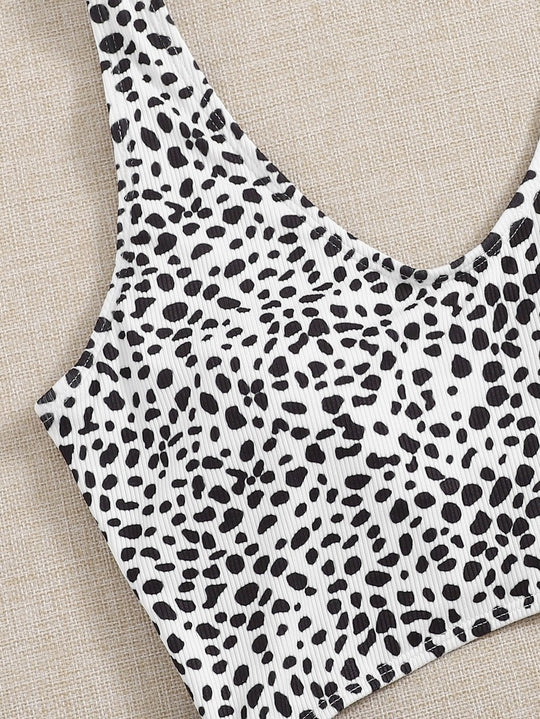 Damen Einteiler Badeanzug mit reizvollem Cut-Out-Design und regulierbaren Akzenten EB