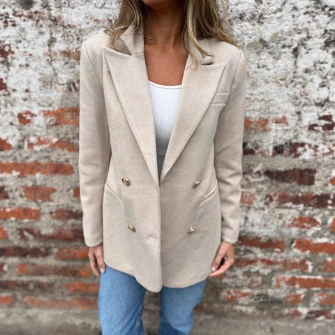 Damen Elegante und bequeme Blazerjacke EB