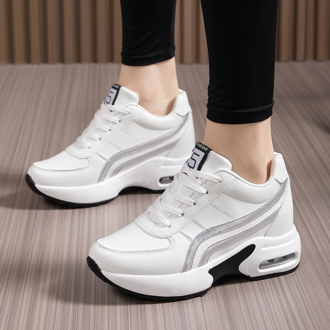 Damen Sportliche Sneaker mit dämpfender Luftpolster-Sohle EB