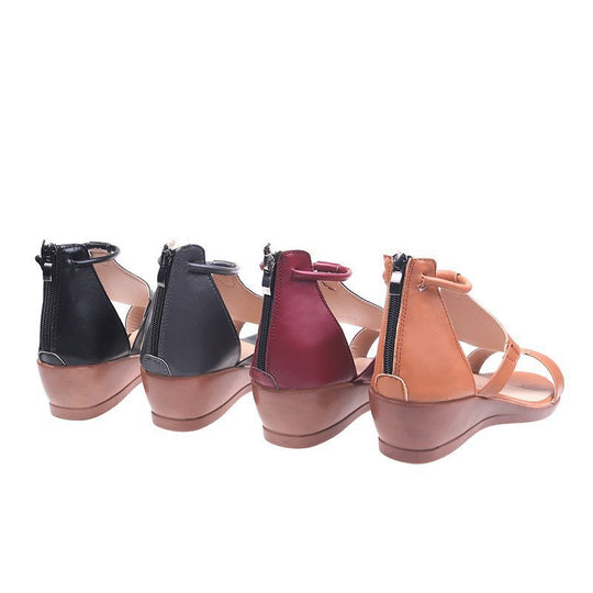 Damen Elegante und bequeme Keil-Sandalen EB