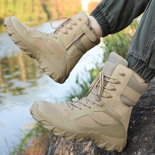 Herren Multifunktionale Outdoor-Wanderschuhe mit rutschfester Sohle und atmungsaktivem Obermaterial EB