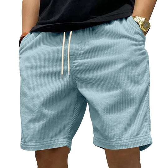 Herren bequeme Freizeithose aus strukturiertem Cordstoff EB