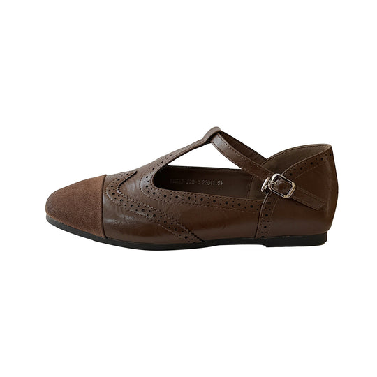 Damen Elegante Mary Jane Schuhe mit klassischem Schnitt und modischem Riemchen EB