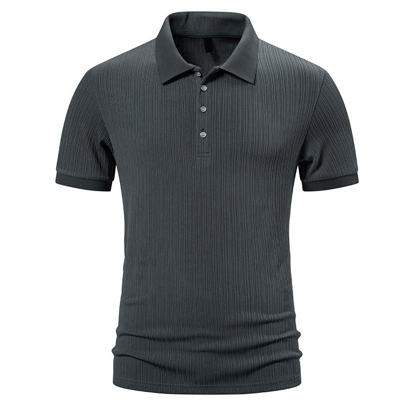 Herren hochwertiges Poloshirt mit moderner Struktur EB