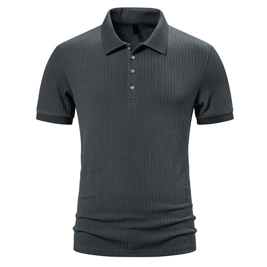 Herren hochwertiges Poloshirt mit moderner Struktur EB