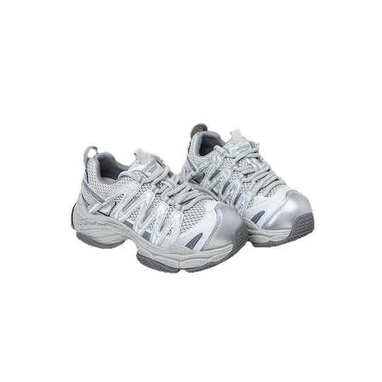 Damen Sportliche Outdoor-Sneaker mit atmungsaktiver Mesh-Oberfläche und stoßdämpfendem Sohlenkomfort EB
