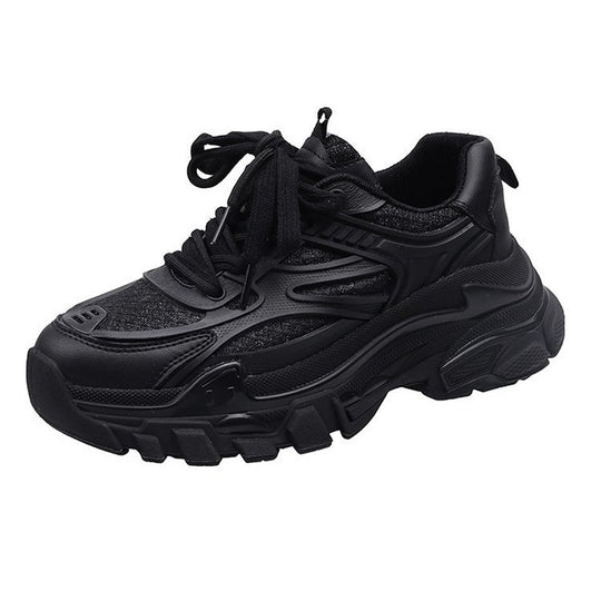 Damen Sportliche Lauf-Sneaker mit atmungsaktiver Sohle und robustem Profil EB