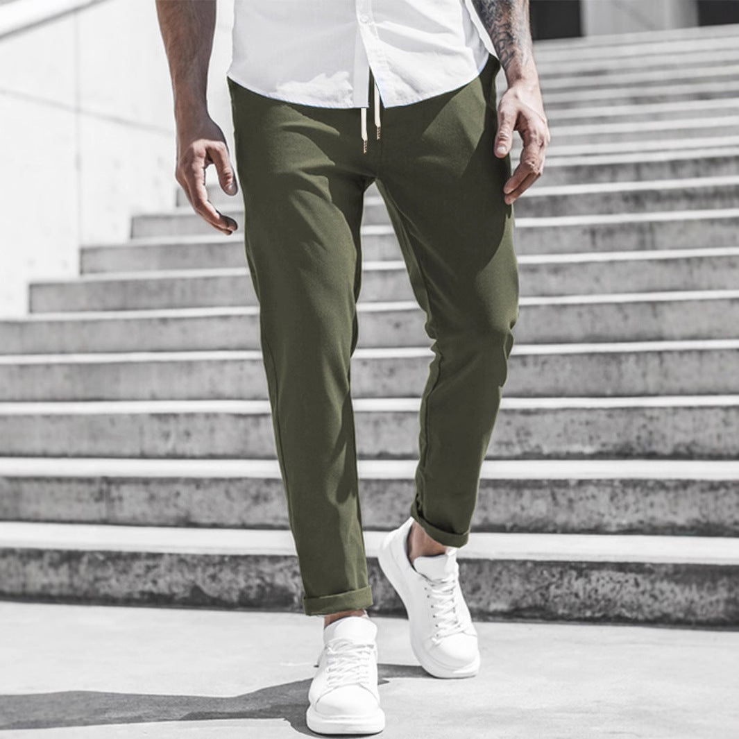 EB Herren Freizeithose mit Kordelzug und Seitentaschen