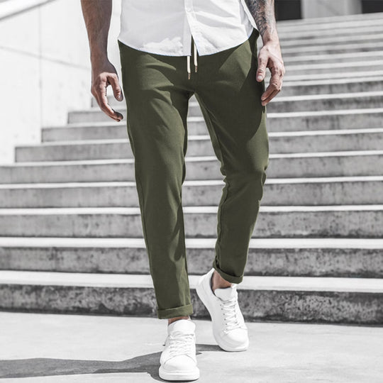 EB Herren Freizeithose mit Kordelzug und Seitentaschen