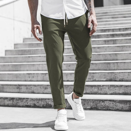 EB Herren Freizeithose mit Kordelzug und Seitentaschen