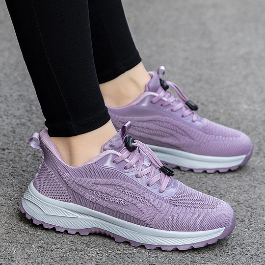 Damen Sportliche Laufschuhe mit atmungsaktivem Obermaterial und dynamischer Dämpfungstechnologie EB