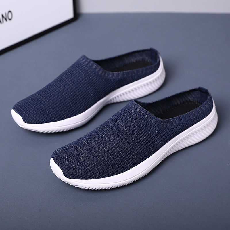 Damen Atmungsaktive Slip-On Sneakers mit flexiblem Obermaterial EB
