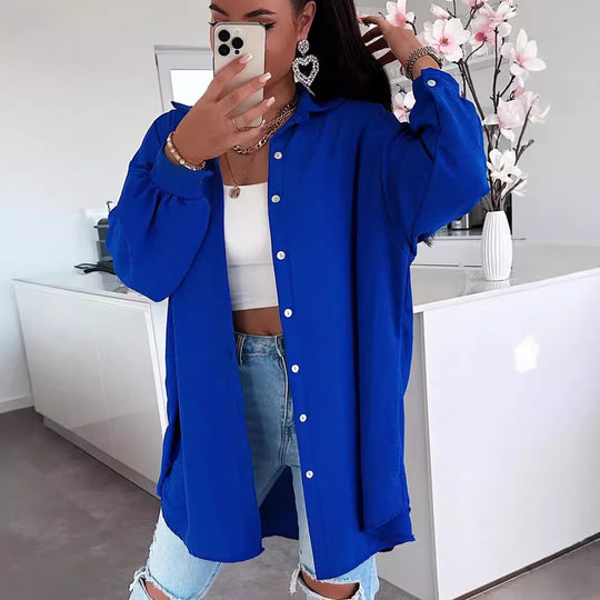 Damen Übergröße Hemdbluse EB