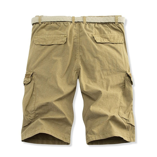 Herren Cargo-Shorts mit praktischem Gummizug und mehreren Taschen EB