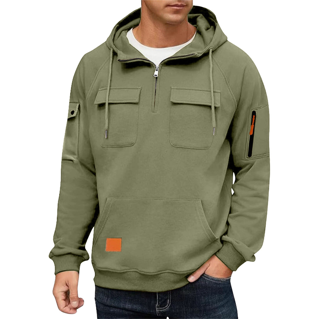 Herren Alltags-Hoodie mit praktischen Taschen EB