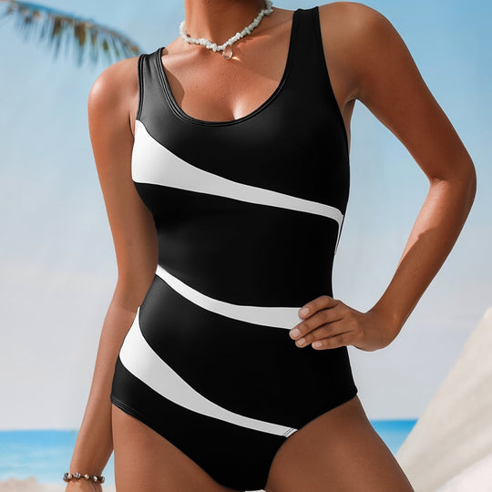 Damen Sportlicher Badeanzug EB