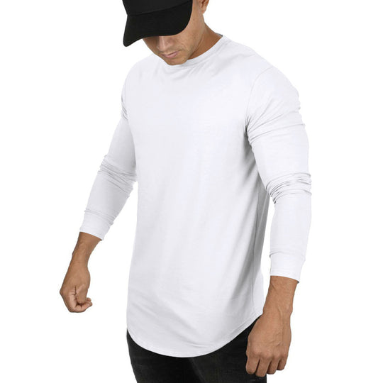 Herren Langarmshirt mit innovativem Schnitt und atmungsaktiver Struktur EB