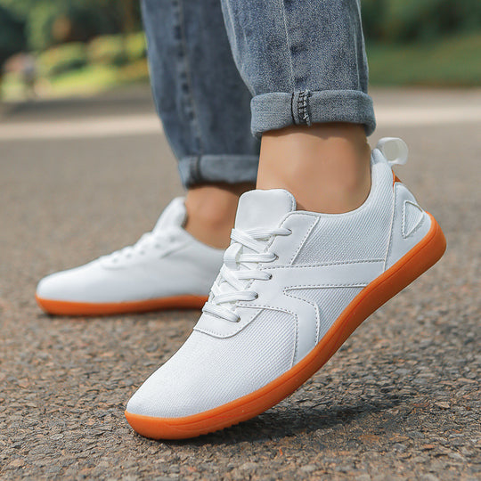 Damen Sportliche Sneakers mit elastischem Mesh-Obermaterial und rutschfester Sohle EB