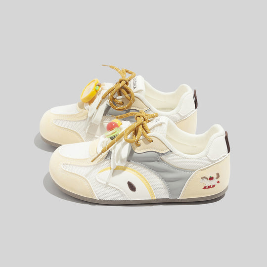 Damen Verspielte Freizeitsneaker mit einzigartigem Tiermotiv und komfortabler Sohle EB