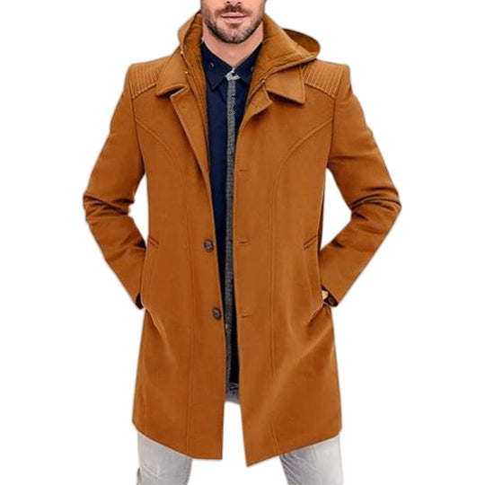 Herren eleganter Wintermantel EB