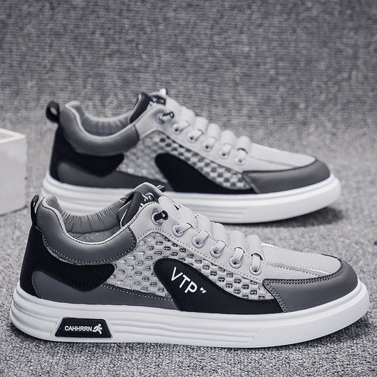 Herren Sportliche Sneakers mit atmungsaktivem Mesh und gepolsterter Sohle EB