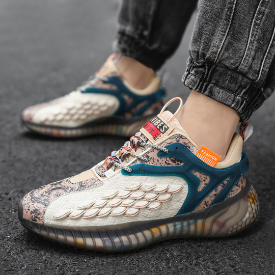 Damen Futuristische High-Tech Sneakers mit innovativer Dämpfungstechnologie EB