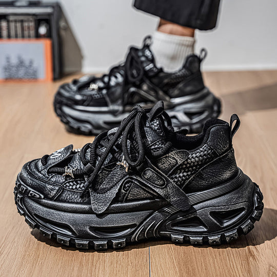 Herren technische Outdoor-Chunky-Sneaker mit verstärkter Zehenkappe, mehrlagiger Dämpfung und griffiger Trailsohle EB
