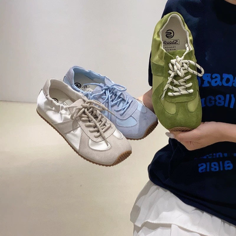 Damen atmungsaktive Freizeitsneaker mit rutschfester Sohle EB