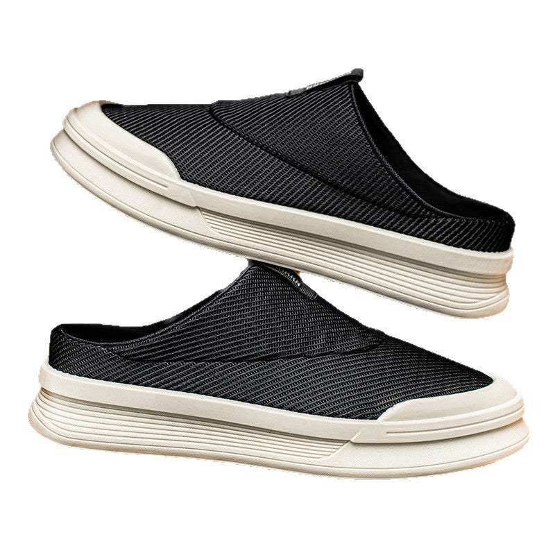 Damen Slip-On Sneakers mit atmungsaktivem Obermaterial und rutschfester Sohle EB