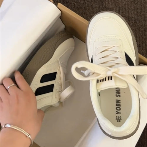 Damen Sportliche Freizeitsneaker mit rutschfester Sohle und ergonomischem Design EB