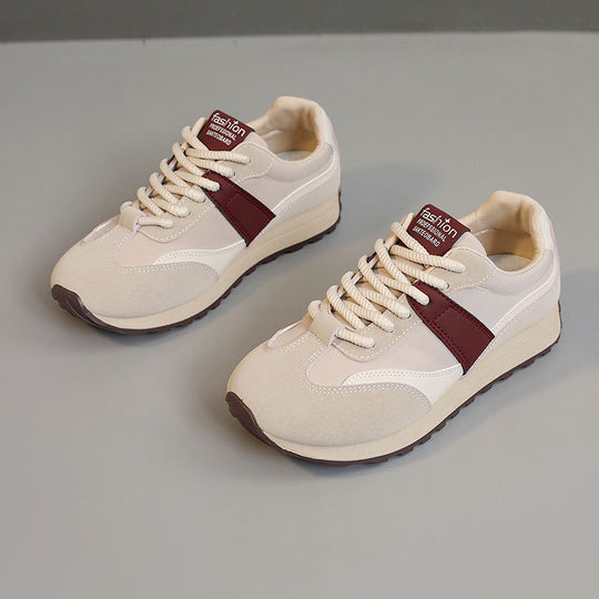 Damen Sportliche Sneaker mit gepolsterter Innensohle und atmungsaktiver Obermaterialstruktur EB