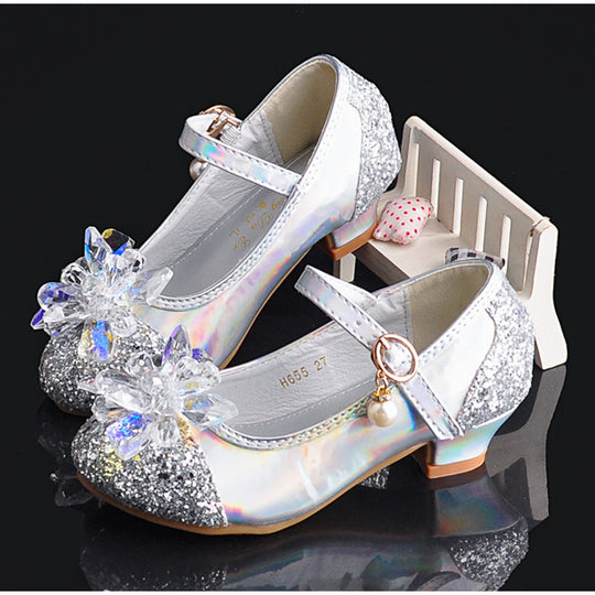 Mädchen Elegante Ballerinas mit Schmuckapplikationen EB