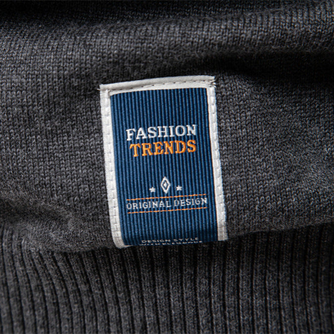 Herren Strickpullover aus hochwertiger Baumwollmischung mit angenehmer Passform EB