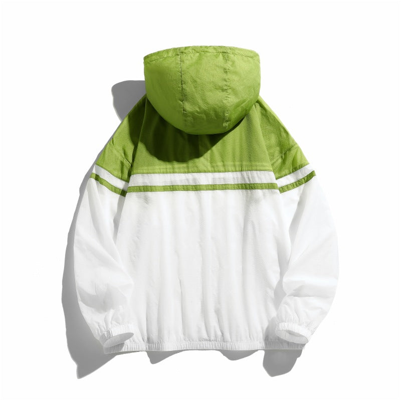 Damen funktionale Übergangsjacke mit verstellbarer Kapuze und atmungsaktiven Einsätzen EB