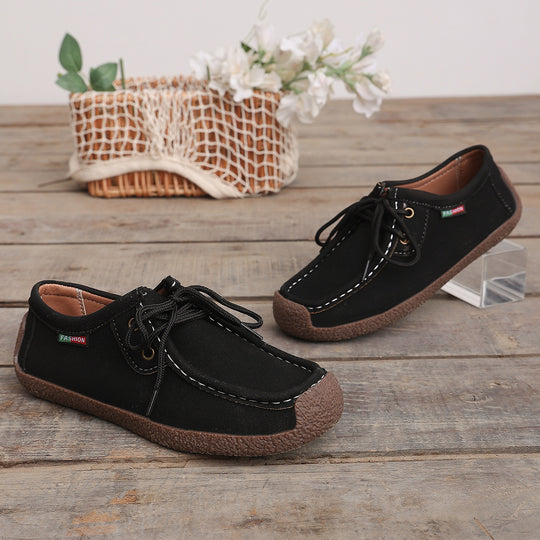 Damen Freizeit-Schuhe im lässigen Slipper-Stil mit bequemer Sohle EB
