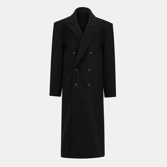 Herren Lange Elegante Doppelreiher EB