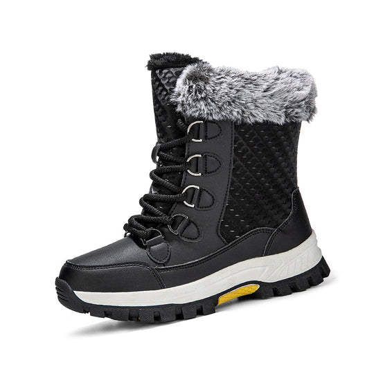 Damen Thermo-Winterstiefel mit rutschfester Sohle und isolierendem Futter EB