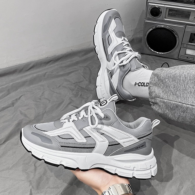 Damen Sportliche Sneakers mit atmungsaktiver Mesh-Oberfläche und stabiler Dämpfung EB