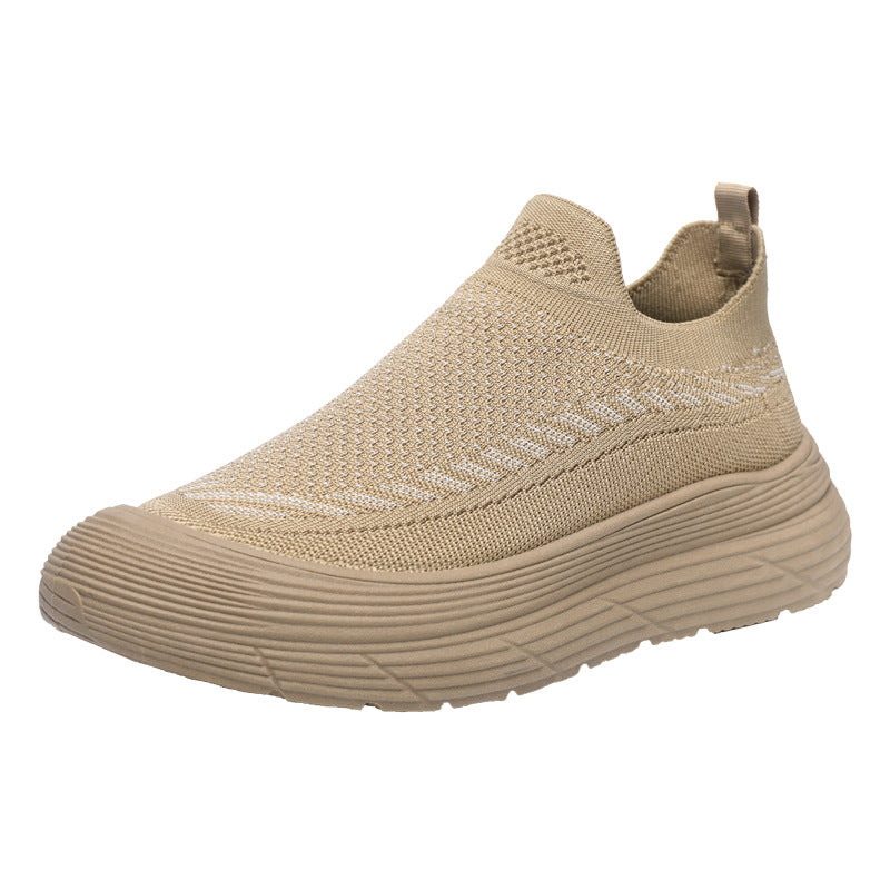 Damen Slip-On Sneakers mit atmungsaktivem Obermaterial von EB