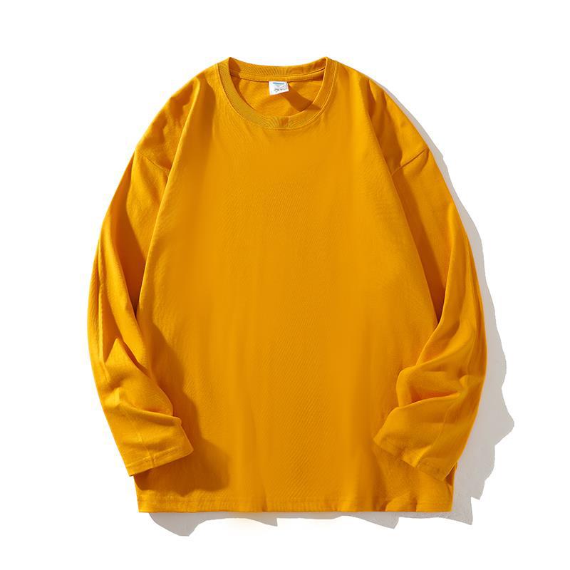 Damen vielseitiges Langarm-T-Shirt aus hochwertiger Baumwolle EB
