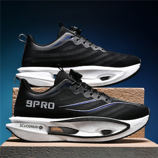Unisex leichte Laufschuhe mit dämpfender Plattformsohle und atmungsaktivem Obermaterial EB