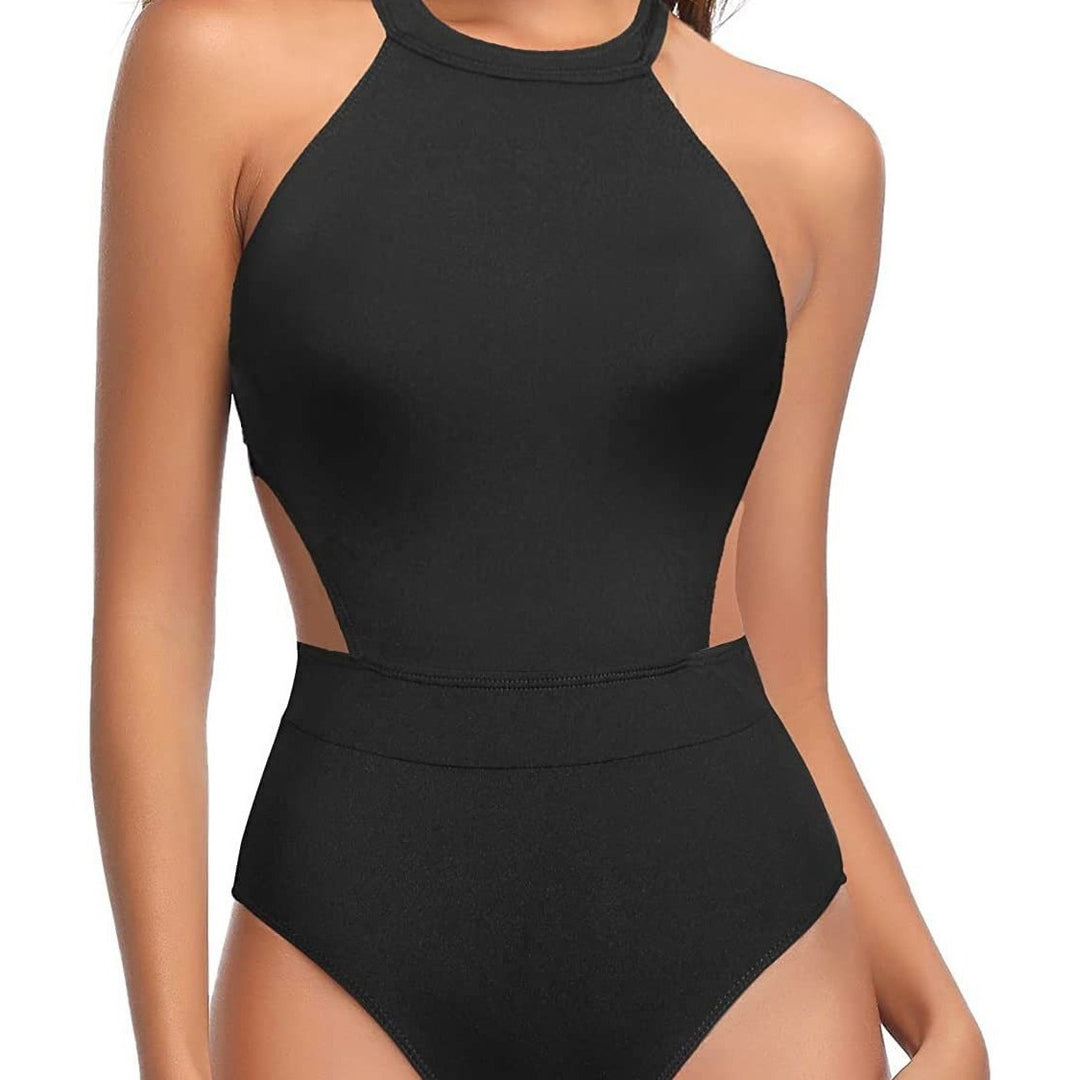 Damen Hochgeschlossen Badesuit EB