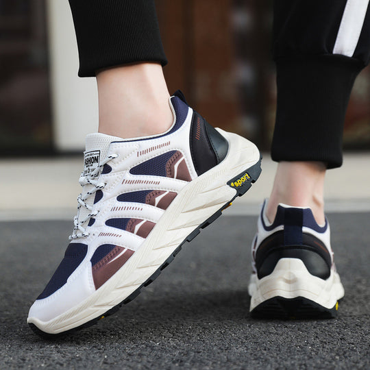 Damen Sportliche Trail-Sneaker mit stoßdämpfender Sohle und atmungsaktivem Obermaterial EB