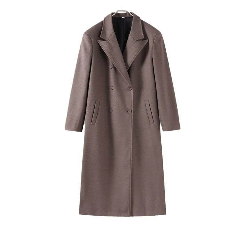Herren Lange Elegante Doppelreiher EB