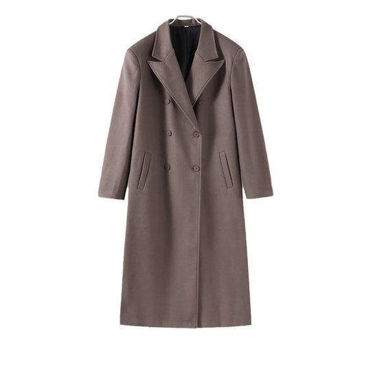 Herren Lange Elegante Doppelreiher EB
