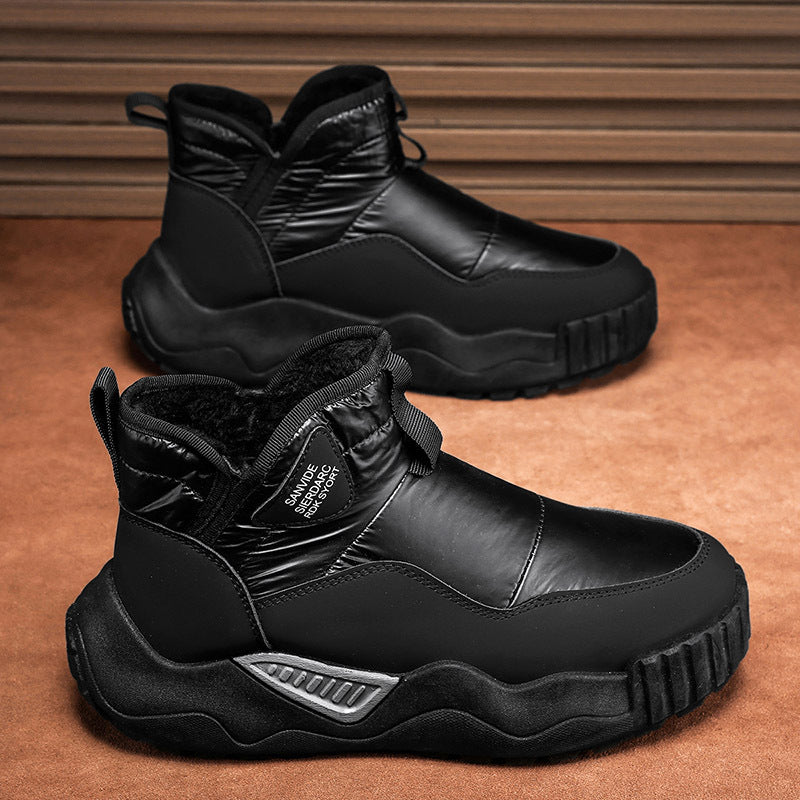 Damen isolierte Winterstiefel mit rutschfester Sohle und bequemer Innensohle EB