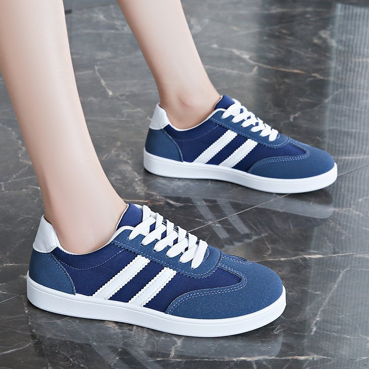 Damen Sneakers im sportlichen Retro-Look mit bequemer dämpfender Sohle EB