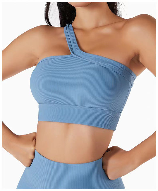 Damen Sportlicher Bustier mit asymmetrischem Schnitt EB